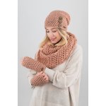 Doke háčkovaná čepice b nature peach – Hledejceny.cz