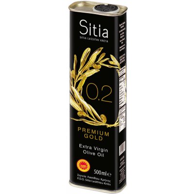Sitia PREMIUM GOLD olivový olej Extra panenský 0,5 l – Zboží Dáma