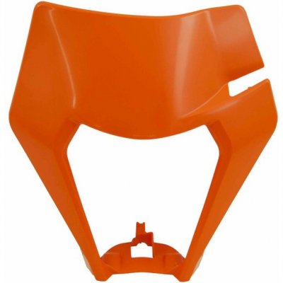 Rtech přední maska enduro KTM oranžová – Zboží Mobilmania