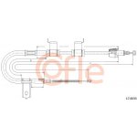 COFLE Tazne lanko, parkovaci brzda 17.6035 – Zbozi.Blesk.cz