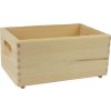 Úložný box Morex Dřevěná bedýnka 097086