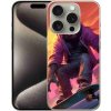 Pouzdro a kryt na mobilní telefon Apple mmCase na iPhone 15 Pro gorila na skateboardu