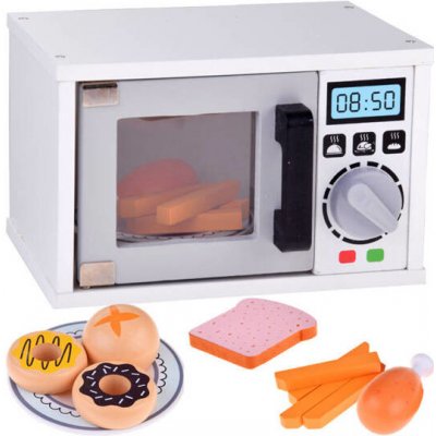 JOKO Dřevěná mikrovlnná trouba s potravinami – Zboží Mobilmania