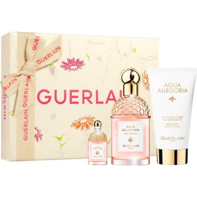 Guerlain Aqua Allegoria Pera Granita EDT 75 ml + EDT 7,5 ml + tělové mléko 75 ml dárková sada – Zboží Mobilmania