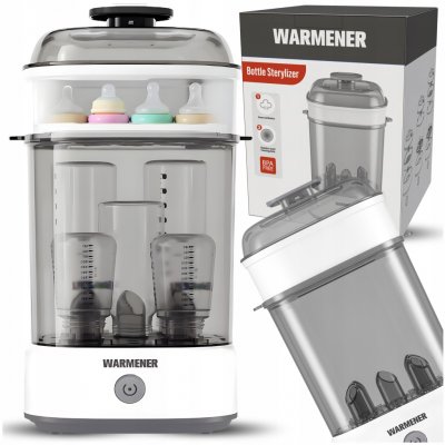 Warmener Elektrický sterilizátor a ohřívač lahví bílý – Hledejceny.cz