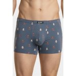 Atlantic pánské boxerky 2MH-061 2-Pack tmavě modrá / Jeans – Zboží Dáma