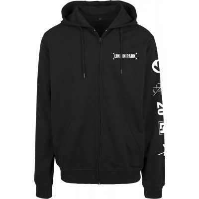 Linkin Park Anniversary Logo Zip Hoody black – Zboží Mobilmania