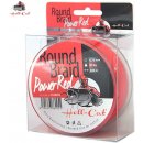 Hell-Cat šňůra Round Braid Power Red 200m 0,60mm 75kg