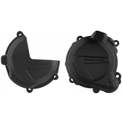 POLISPORT sada krytu alternátoru a spojky BETA 300 RR 13-25; XTRAINER 300 18-25 barva černá (8463300001+8465800001) – Hledejceny.cz