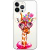 Pouzdro a kryt na mobilní telefon Apple Babaco pro iPhone XR Vzor Giraffe 002 BPCGIRAF1044