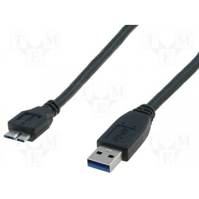 Digitus AK-300117-005-S, USB 3.0, USB A - Micro USB B, M / M, 0,5m – Zboží Mobilmania