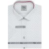 Pánská Košile AMJ Comfort pánská košile krátký rukáv slim fit VKSBR 1281