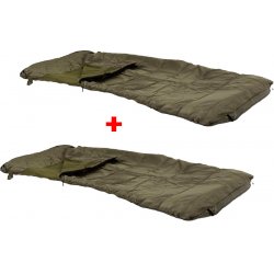 JRC spacák Defender fleece sleeping bag wide 1+1 bivakovací pytel -  Nejlepší Ceny.cz