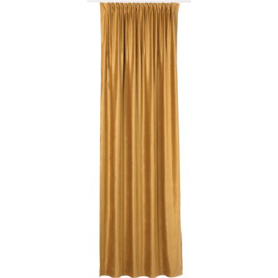 Zatemňovací závěs Velvet Castellano uni hořčicový 210x270 cm – Hledejceny.cz