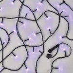 Emos D1AF01 Světelný řetěz Standard LED spojovací vánoční řetěz 10 m venkovní i vnitřní fialová – Zboží Dáma