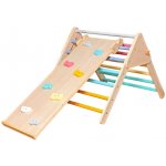 Baby Mix dřevěná Montessori Pikler lezecká sestava – Sleviste.cz