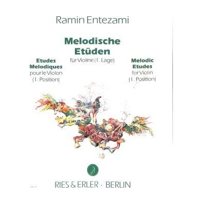 Melodické etudy pro housle první poloha od Entezami Rami – Zboží Mobilmania
