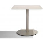 Tribu Jídelní stůl T-Table, čtvercový 90x90x76 cm, rám lakovaná nerez white, deska teak – Hledejceny.cz