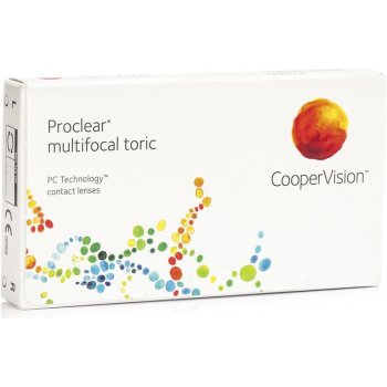 Cooper Vision Proclear Multifocal Toric 3 čočky