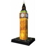 Ravensburger 3D puzzle Svítící Big Ben 216 ks – Zboží Mobilmania