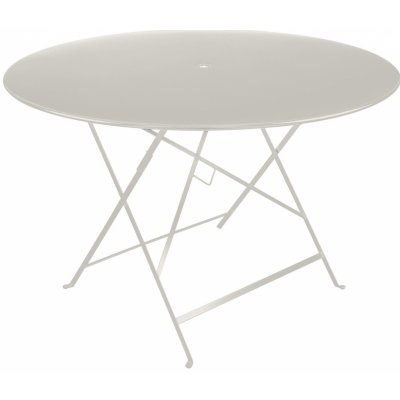 Fermob Bistro 117 cm Světle šedý kovový skládací stůl – Hledejceny.cz