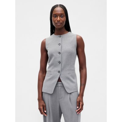 GAP strečová vesta šedá – Zboží Mobilmania