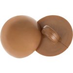 Bellatex Knoflík sada 6 ks prům. 10 mm hnědá – Zboží Dáma