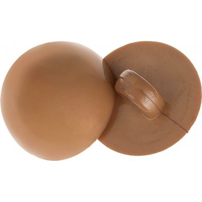 Bellatex Knoflík sada 6 ks prům. 10 mm hnědá – Zboží Dáma