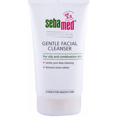 SebaMed Sensitive Skin Gentle Facial Cleanser Oily 150 ml – Zboží Mobilmania