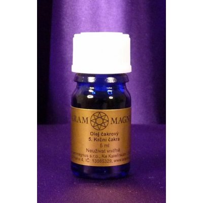 Arammagnus Olej čakrový 5. Krční čakra 5 ml – Hledejceny.cz