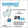Čištění pro fotoaparáty Eyelead VCP-1 Viscose Cleaning paper - sada 20 čistících papírů pro SCK-1