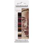Sennelier Dark Skin Tones 6ks – Zboží Mobilmania