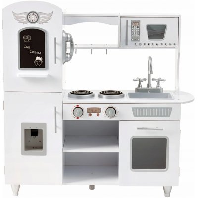 Derrson Velká dřevěná kuchyňka Downtown bílá W5275 – Sleviste.cz