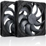 Noctua NF-A14x25 G2 PWM Sx2-PP chromax.black – Zboží Živě