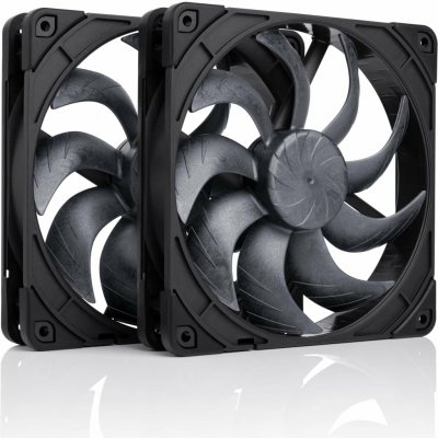 Noctua NF-A14x25 G2 PWM Sx2-PP chromax.black – Zboží Živě