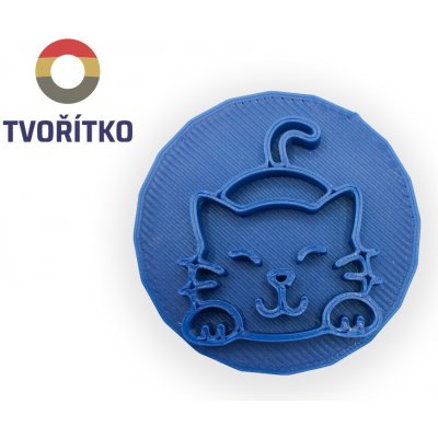 TVOŘÍTKO Spící kotě - razítko Rozměr: 5 cm, + Vykrajovátko: Ne – Hledejceny.cz