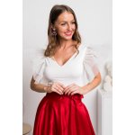 Dámské elegantní body s tylovými rukávy – Sleviste.cz