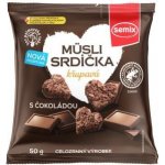 Semix Müsli srdíčka s čokoládou 50g – Zboží Dáma