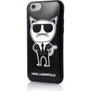 Pouzdro Karl Lagerfeld K-Team TPU iPhone 6/6S černé