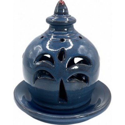 Tradiční ománská kadidelnice Palma modrá – Zboží Dáma