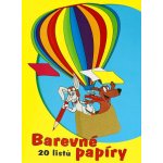 Barevné papíry nelepicí 20 listů – Zboží Mobilmania