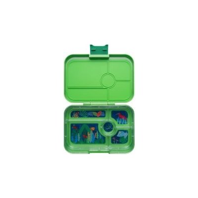 Yumbox Krabička na svačinu svačinový box XL Tapas 5 Jurassic Green Jungle