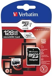 Verbatim microSDXC 128 GB UHS-I U1 44085