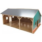 Kids Globe 610338 Garáž dřevěná pro traktory – Hledejceny.cz