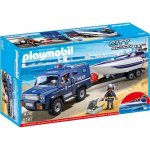 Playmobil 5187 POLICEJNÍ VŮZ S MOTOROVÝM ČLUNEM – Hledejceny.cz