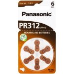 Panasonic baterie do naslouchadel 6ks PR312(41)/6LB – Zboží Živě