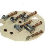 SONIX rádýlko 4x4cm nerez+dřev.rukojeť – Sleviste.cz