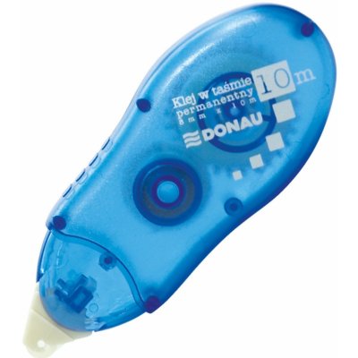 Lepicí roller Donau permanentní 8mm x 10m jednorázový – Zboží Živě
