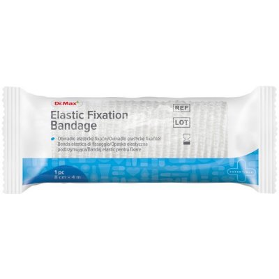 Dr.Max Elastic Fixation Bandage 8 cm x 4 m 1 ks – Sleviste.cz