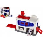 Teddies Parkovací garáž + auto ambulance v krabici 20x20x14cm – Sleviste.cz